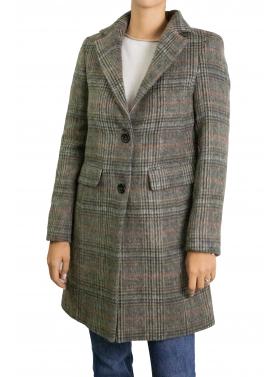 Cappotto principe di galles in lana